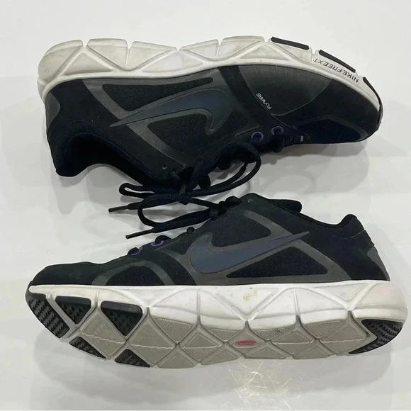 Nike Free XT FLYWIRE Training Athletic Shoes 415257-001 Black Womens Size 8 - Picture 2 of 9